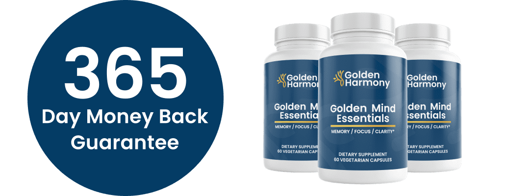 Golden Mind Essentials bottles