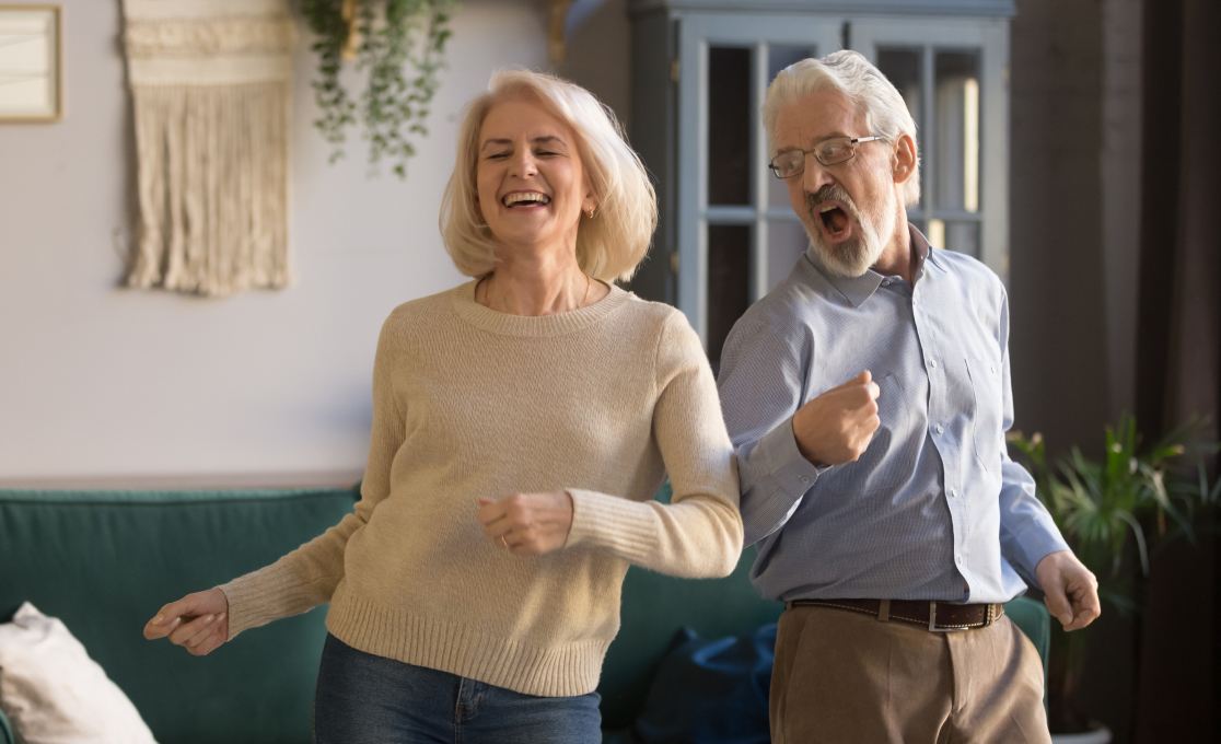 dancing couple
